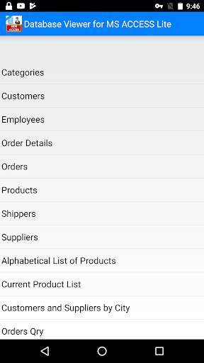 Database Viewer for MS Access Lite screenshot 4