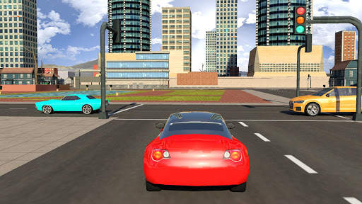 Flying Robot Car Simulator: Real Rope hero game screenshot 5
