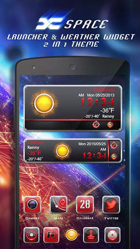 (FREE) X Space 2 In 1 Theme 1 تصوير الشاشة
