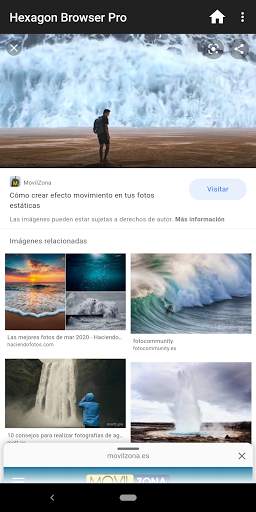 Hexagon Browser Pro screenshot 1
