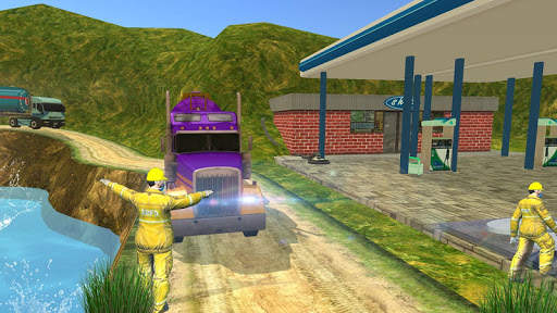 Hill Truck Driving 3D screenshot 4