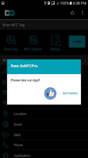DoNfc - NFC Tag Reader & Creater App screenshot 8