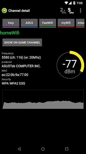 Wifi Analyzer screenshot 6