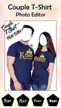 Couple T-Shirt Photo Editor screenshot 3