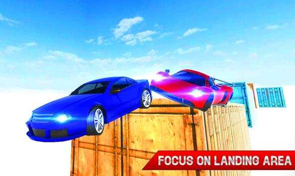 Real Master Extreme Flip Car Stunts racing Track screenshot 7