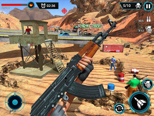 FPS Terrorist Secret Mission: Shooting Games 2021 screenshot 11