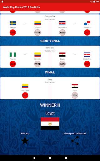 World Cup Russia 2018 Predictor screenshot 5