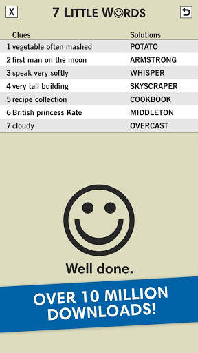 7 Little Words: A fun twist on crossword puzzles screenshot 2