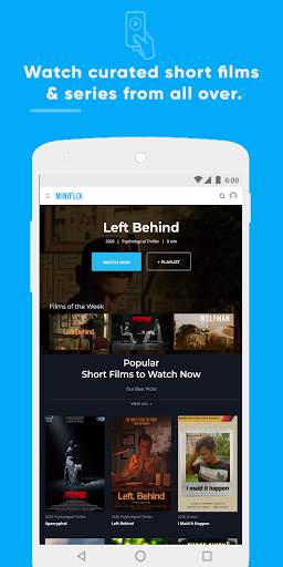 Miniflix India: Best Short Films & Series for free screenshot 1