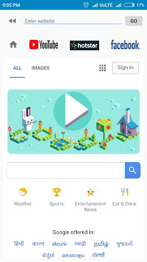 Tanda Browser screenshot 2