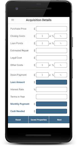 Real Estate & Investment Property Calculator 4 تصوير الشاشة