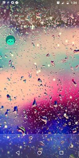 Water Drop On Screen Live Wallpaper screenshot 1