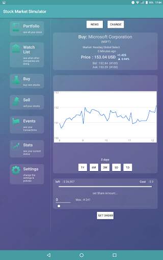 Stock Market Simulator screenshot 15