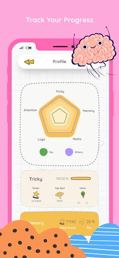 Brain Gym: Brain Games & Brain Training Games Test screenshot 4