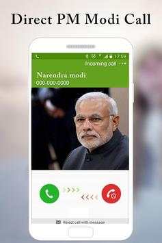 Modi Fake Call & SMS Prank screenshot 2