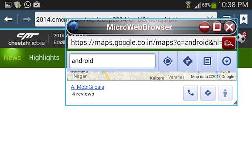 Micro Web Browser screenshot 3