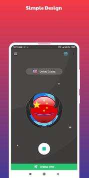 VPN CHINA - Free vpn, Unlimited proxy screenshot 1