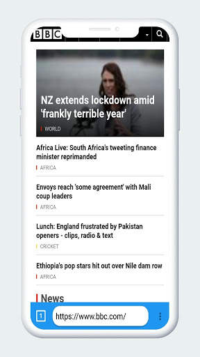 Eagle Browser (Fast & Secured Browser) screenshot 4
