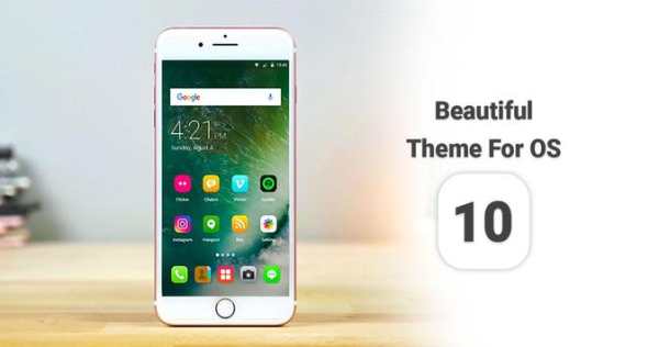 Os 10 Theme and Launcher screenshot 3