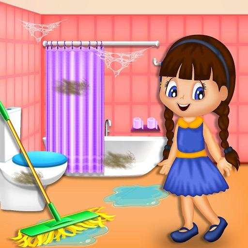 Girl Family House Cleaning 1.7