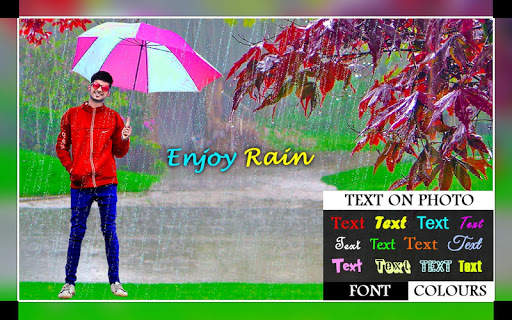 Rain Photo Editor screenshot 3