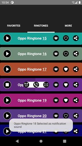 Oppo Ringtones 1 تصوير الشاشة