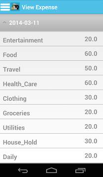 Daily Expense screenshot 3