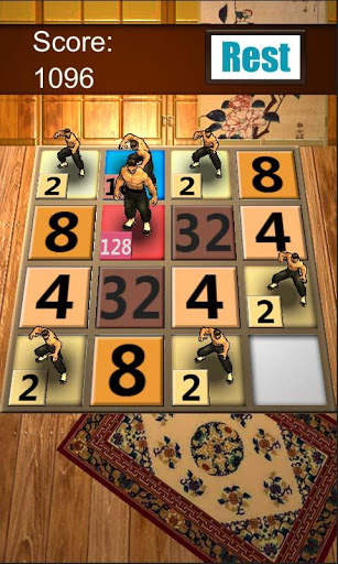Kungfu 2048 screenshot 1