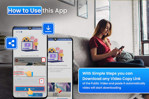 Video Downloader App - Share Videos and enjoy it. screenshot 2