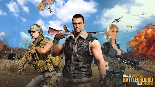 Survival Squad Battleground Free-Fire Gun Strike 1 تصوير الشاشة