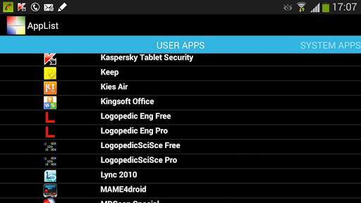 Apps Ordered Manager Free screenshot 9