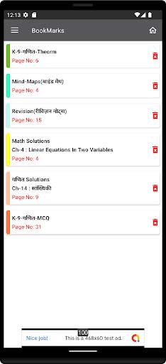 9th class math solution hindi screenshot 5
