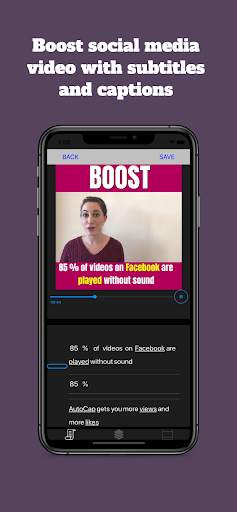 AutoCap - automatic video captions and subtitles screenshot 1
