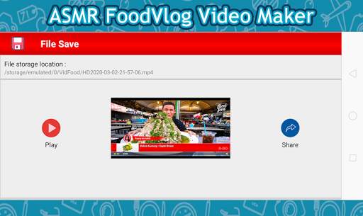 ASMR FoodVlog Video Maker screenshot 5