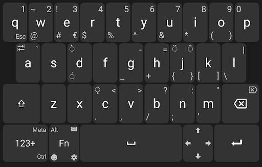 Unexpected Keyboard screenshot 2