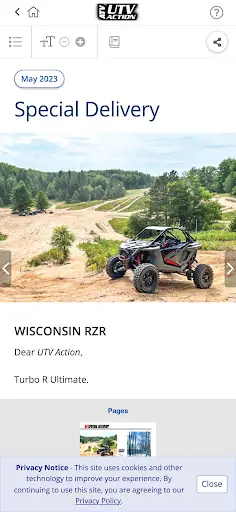 ATV UTV ACTION Magazine screenshot 3