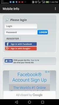 Mobile Info 7 screenshot 1