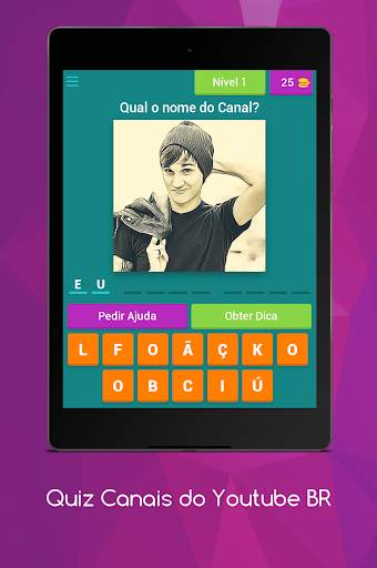 Quiz Canais Youtubers Brasil screenshot 7
