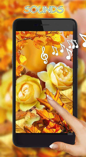 Roses Autumn Live Wallpaper screenshot 1