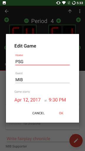 My LiveScore - Social Basket screenshot 3