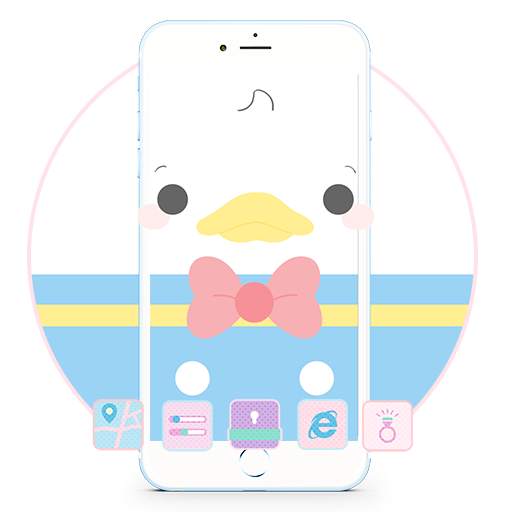 Adorable Duck Face Emoji Theme 1.1.4