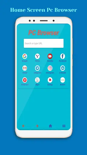 PC Browser - Free & Fast Download, Web Browser screenshot 1