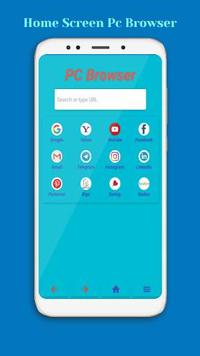 PC Browser - Free & Fast Download, Web Browser screenshot 1