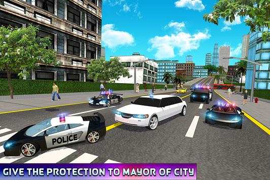 Police Car Driver City Chase Simulator screenshot 13