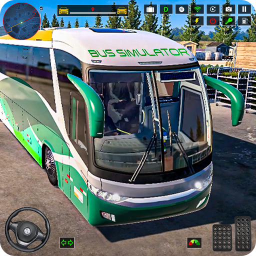 City Coach Bus Driving Games icon