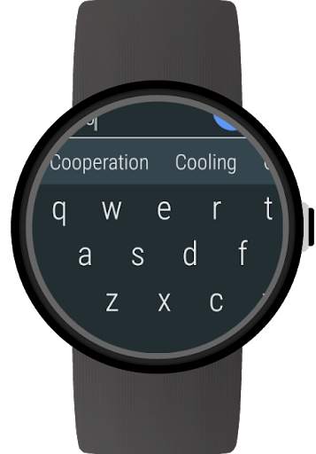Keyboard for Wear OS (Android Wear) screenshot 5