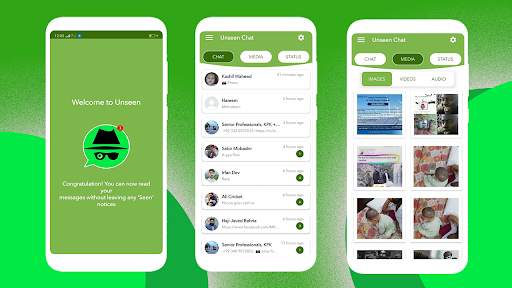 Unseen, Recover Deleted Messages, Status Download screenshot 1