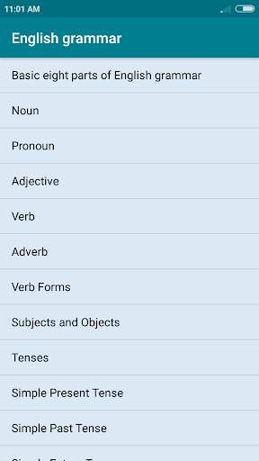English grammar скриншот 1