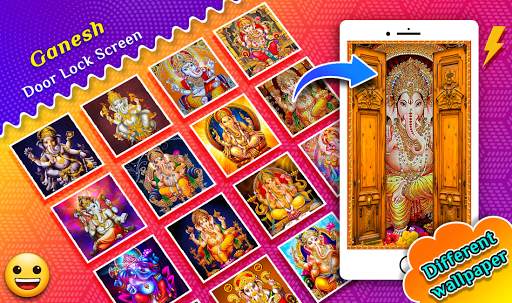 Ganesh Door Lock Screen screenshot 3
