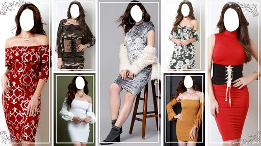 Women Bodycon Fashion Photo Suit screenshot 1
